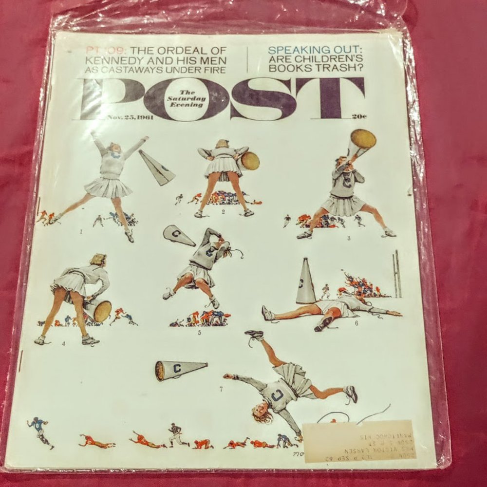 The Saturday Evening POST Magazine November 25, 1961 PT109 Kennedy and his Men